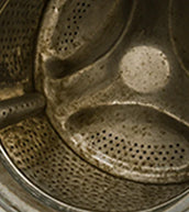 Illustration of washing machine cleaning