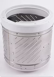 Illustration of washing machine cleaning