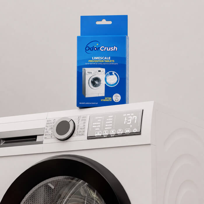 OdorCrush washing machine cleaner