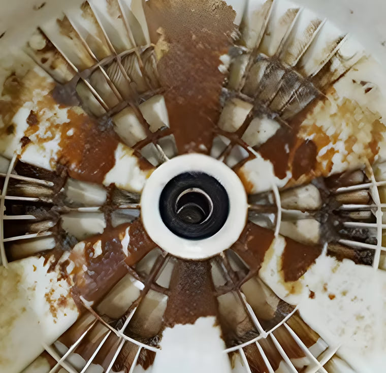 Illustration of washing machine cleaning